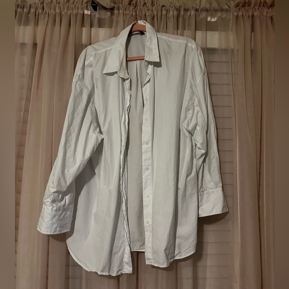 Zara White Button Down